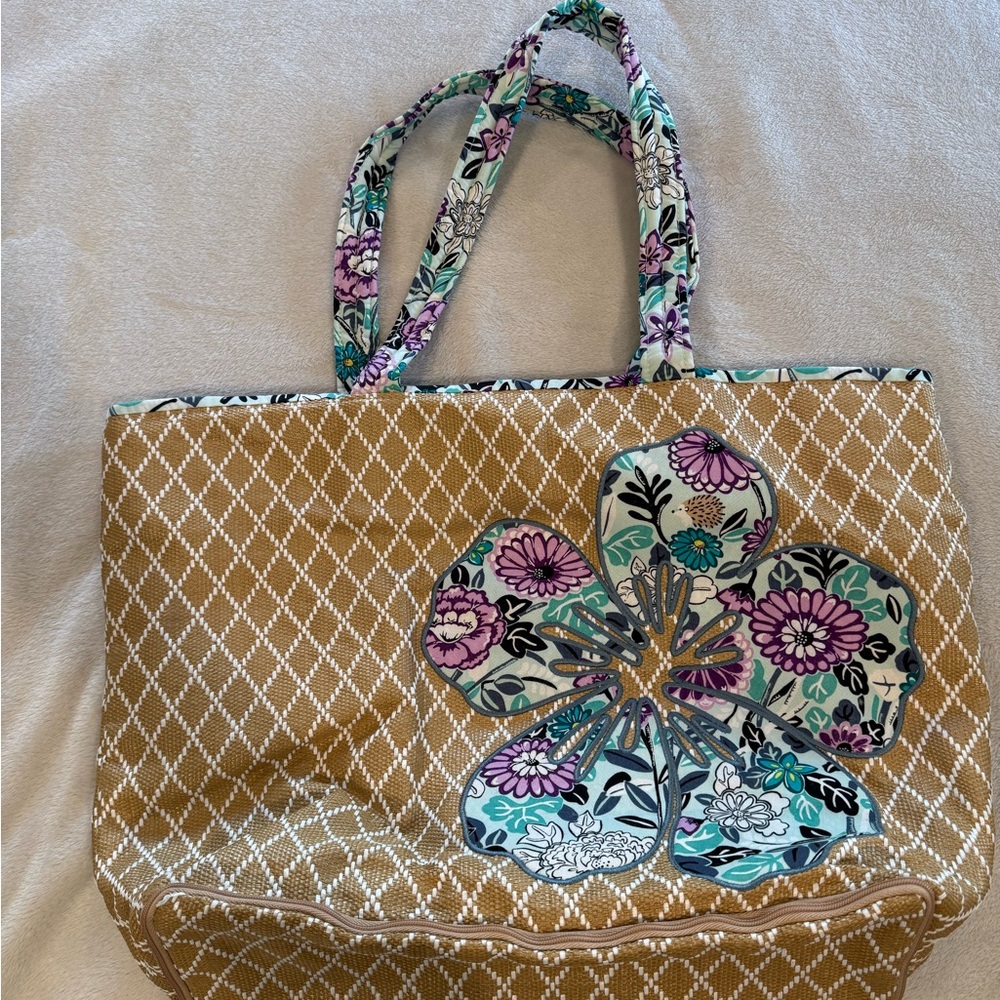 Vera Bradley Penelope’s Garden Beach Bag